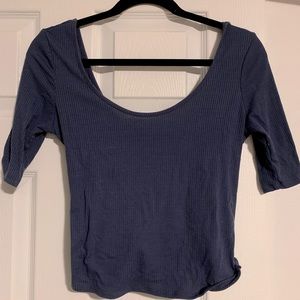 Off the shoulder, crop top!